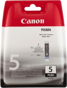 Canon PGI-5BK Druckerpatrone 1 Stück(e) Original Standardertrag Schwarz