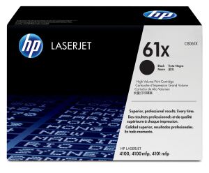 HP 61X High Yield Black Original LaserJet Toner Cartridge Tonerkartusche 1 Stück(e) Schwarz