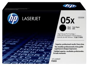 HP 05X Schwarz Original LaserJet Tonerkartusche mit hoher Reichweite