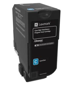 Lexmark 74C2HC0 Tonerkartusche 1 Stück(e) Original Cyan