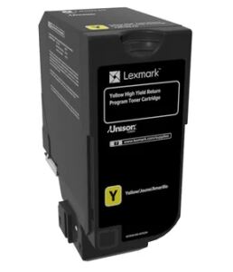 Lexmark 74C2HY0 Tonerkartusche 1 Stück(e) Original Gelb