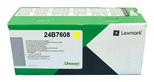 Lexmark 24B7608 Tonerkartusche 1 Stück(e) Original Gelb