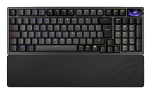 ASUS ROG Azoth 96 HE Tastatur Gaming USB + RF Wireless + Bluetooth QWERTZ Schwarz