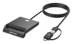 Manhattan 102759 Smart-Card-Lesegerät USB USB Typ-A Schwarz
