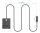 Manhattan 102759 Smart-Card-Lesegerät USB USB Typ-A Schwarz