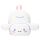 Vadobag Cinnamoroll Fluffy Festival Rucksack Schulrucksack Weiß Kunstfell