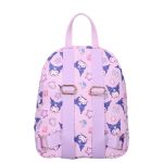 Vadobag Kuromi Sweet On You Rucksack Schulrucksack Violett, Pink Kunstleder