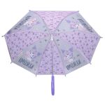 Vadobag Kuromi Rainy Days Kinder-Regenschirm Violett, Transparent, Schwarz