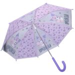 Vadobag Kuromi Rainy Days Kinder-Regenschirm Violett, Transparent, Schwarz