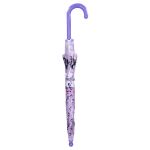 Vadobag Kuromi Rainy Days Kinder-Regenschirm Violett, Transparent, Schwarz