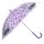 Vadobag Kuromi Rainy Days Kinder-Regenschirm Violett, Transparent, Schwarz