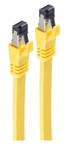 Shiverpeaks Patchkabel flach CAT 8.1 U/FTP PIMF/LSZH gelb 5m