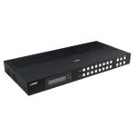 Lindy 38435 Matrixschalter AV-Matrix-Umschalter Eingebautes Display