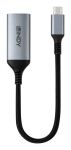 Lindy 43426 Videokabel-Adapter 0,15 m USB Typ-C DisplayPort Grau, Schwarz
