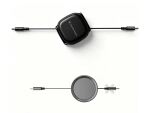 CONCEPTRONIC Kabel USB-C2.0->C 100W/PD,480Mbs einziehbar  sw