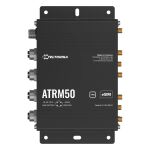 Teltonika ATRM50 5G Router for Transportation, Ultra-High Cellular Speeds, M12 CONNECTORS, DUAL SIM & eSIM, EN 45545-2 and EN 50155, PSU not included WLAN-Router Gigabit Ethernet Dual-Band (2,4 GHz/5 GHz) Schwarz