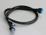 Mini PCI Expr Card Delock 1x USB3.0 Pin Header int