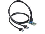 Mini PCI Expr Card Delock 1x USB3.0 Pin Header int