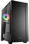 Sharkoon Gehäuse S25-W2             ATX    1xGlas schwarz