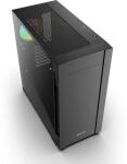 Sharkoon Gehäuse S25-W2             ATX    1xGlas schwarz