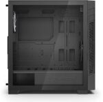 Sharkoon Gehäuse S25-W2             ATX    1xGlas schwarz