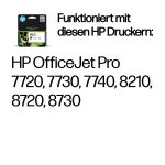 HP 953XL Magenta Original Tintenpatrone mit hoher Reichweite