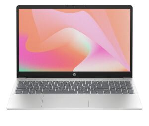 HP 15-fd1731ngx Intel Core 3 100U Laptop 39,6 cm (15.6") Full HD 8 GB DDR4-SDRAM 512 GB SSD Wi-Fi 6 (802.11ax) FreeDOS Silber