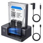 GRAUGEAR Docking-& Klonstation M2 NVMe/SATA SSD 2,5/3,5" USB