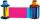 HID FARGO Ribbon Color f.HDP5000e/56 HDP5600,YMCK-K,500 Cards