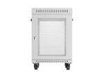 LANBERG 19" 15U 600x600 freist. LCD perfor. Tür (FlatPack)gr (Speditionsversand)