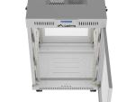 LANBERG 19" 15U 600x600 freist. LCD perfor. Tür (FlatPack)gr (Speditionsversand)