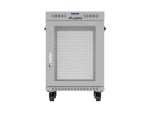 LANBERG 19" 15U 600x800 freist. LCD perfor. Tür (FlatPack)gr (Speditionsversand)