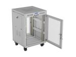 LANBERG 19" 15U 600x800 freist. LCD perfor. Tür (FlatPack)gr (Speditionsversand)