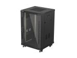 LANBERG 19" 18U 600x600 freistehend Glastür...