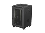 LANBERG 19" 18U 600x600 freistehend perf. Tür...