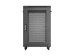 LANBERG 19" 18U 600x600 freistehend perf. Tür...