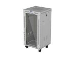 LANBERG 19" 22U 600x600 freisteh. LCD Glastür...