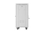 LANBERG 19" 22U 600x600 freisteh. LCD Glastür V2(FlatPack)gr