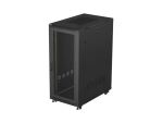 LANBERG 19" 27U 600x1000 freisteh. perf. Tür...