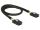 SAS Kabel Delock Mini SAS 36Pin -> Mini SAS 36Pin 0.50m