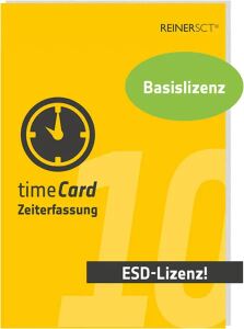 REINER SCT timeCard 10 Basisversion Zeiterfassung /zusätz.Lizenzen nötig