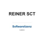 REINER SCT timeCard Lohn 250 MA Jahreslizenz