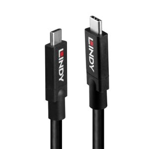 LINDY 8m USB 3.2 Aktivkabel USB Typ C 10Gbit/s 8K/60 100W PD