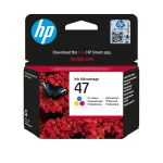 HP 47 Cyan/Magenta/Gelb Original-Druckerpatrone