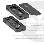 Club3D SSD Gehäuse M.2 mit Lüfter USB4, NVMe retail