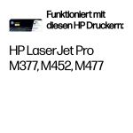 HP Original 410X Schwarz LaserJet Tonerkartusche mit...