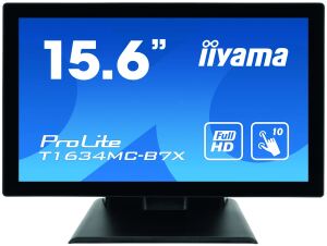 iiyama ProLite T1634MC-B7X Computerbildschirm 39,6 cm (15.6") 1920 x 1080 Pixel Full HD LED Touchscreen Multi-Nutzer Schwarz