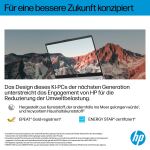 HP OmniBook 3 NGAI 15-fn0523ng Copilot+ PC AMD Ryzen AI 5 330 Laptop 39,6 cm (15.6") Full HD 16 GB DDR5-SDRAM 512 GB SSD Wi-Fi 6 (802.11ax) Windows 11 Home Silber