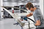 Bosch GEX 18V-125 Professional Exzenterschleifer 10000 RPM 20000 OPM Schwarz, Blau, Grau, Rot