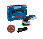 Bosch GEX 18V-125 Professional Exzenterschleifer 10000 RPM 20000 OPM Schwarz, Blau, Grau, Rot